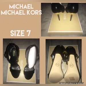 Michael Kors Patent Leather Dress Sandals
